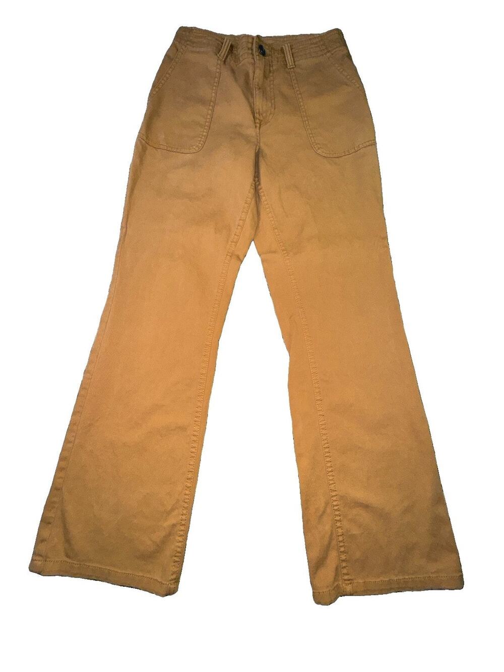 PrAna Sancho Slim Pants Women’s Size 2 Brown Mustard #1967091